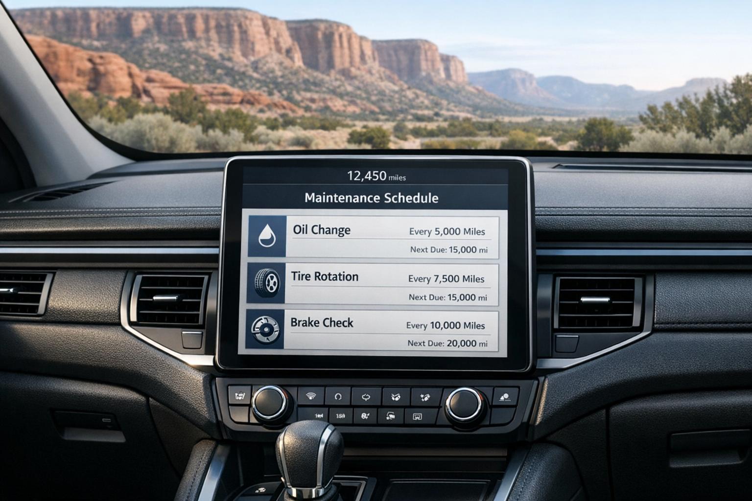 Vehicle Maintenance Schedule Planner