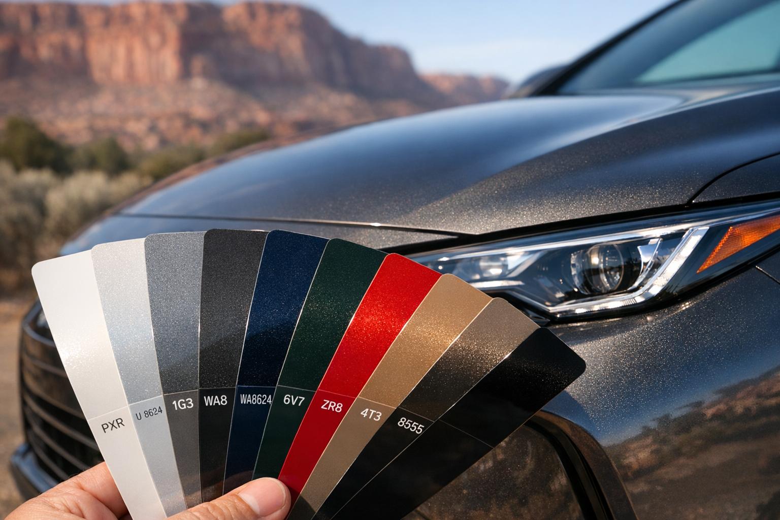 Vehicle Paint Color Finder