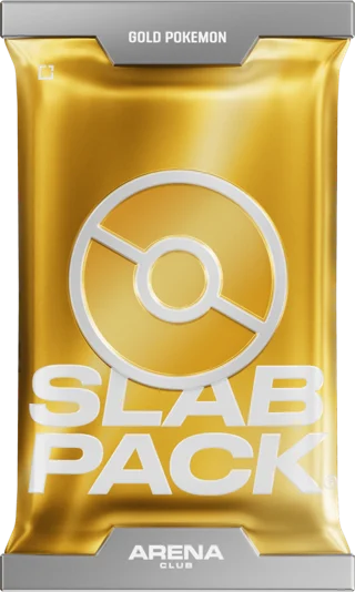 Gold Pokémon Slab Pack