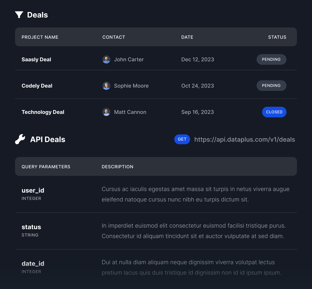 Close More Deals, Faster - Dataplus X Webflow Template