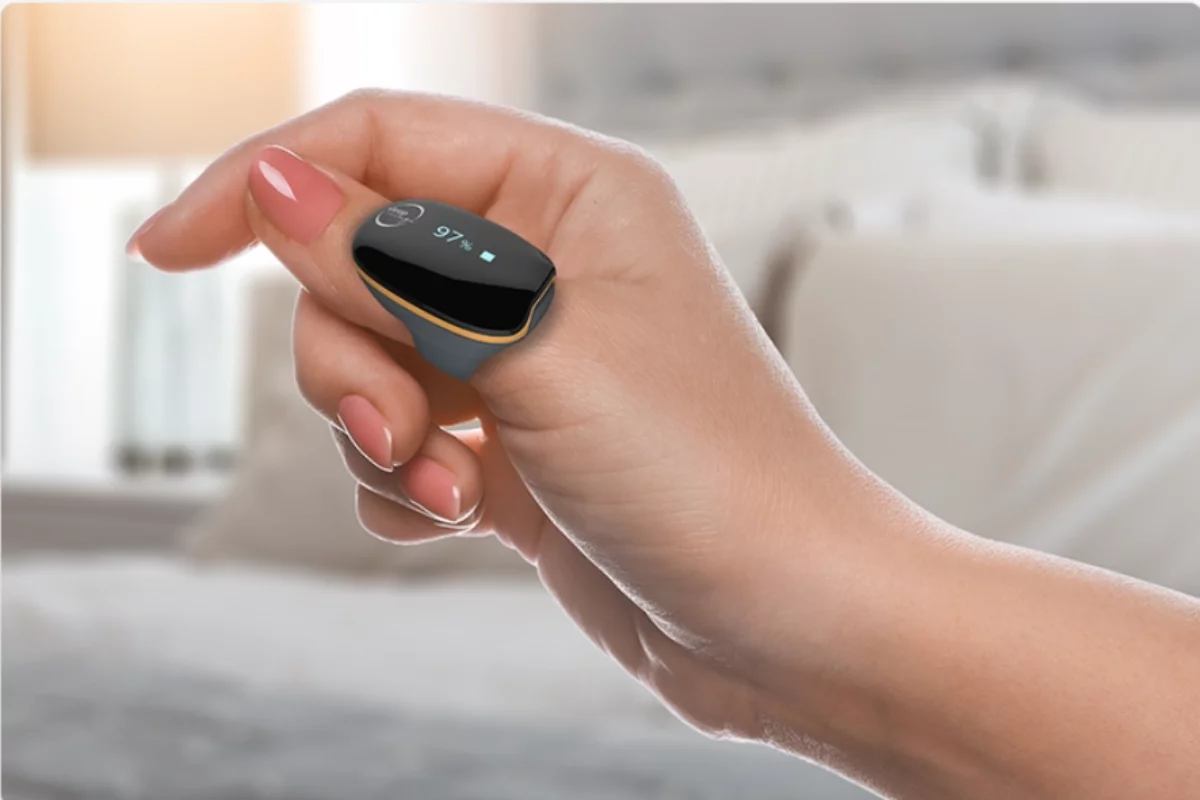 Sleepimage Ring Device Lifestyle Shot On Hand