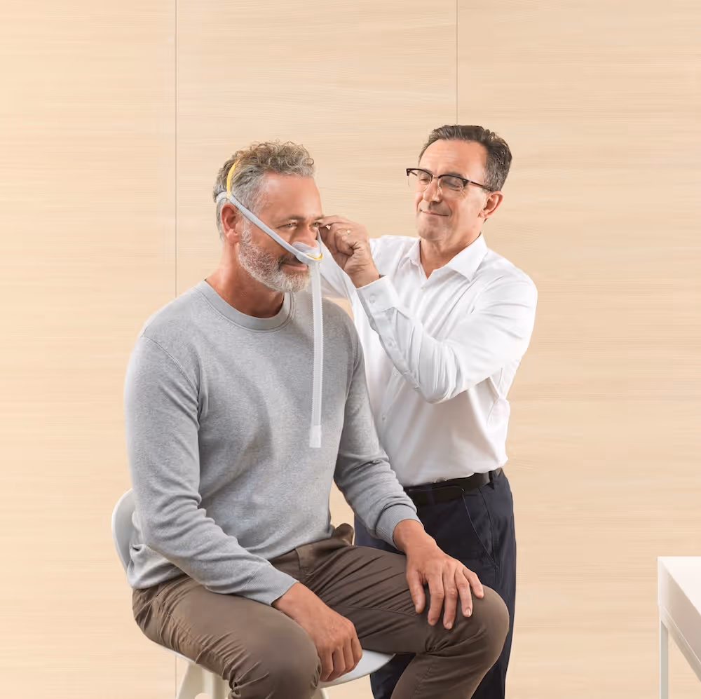 Happy Family Smiling in Bed