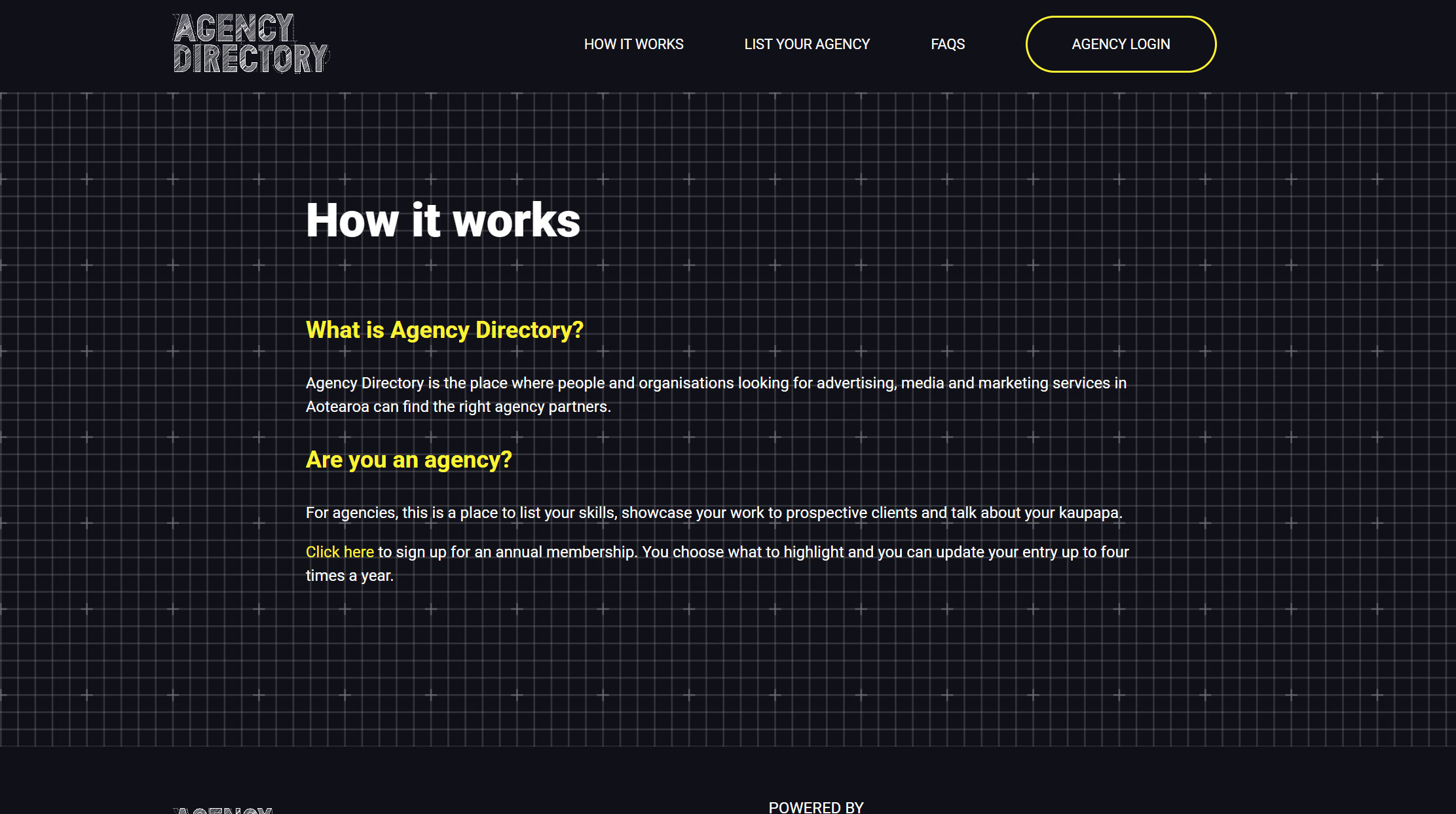 Agency Directory website project image 2.