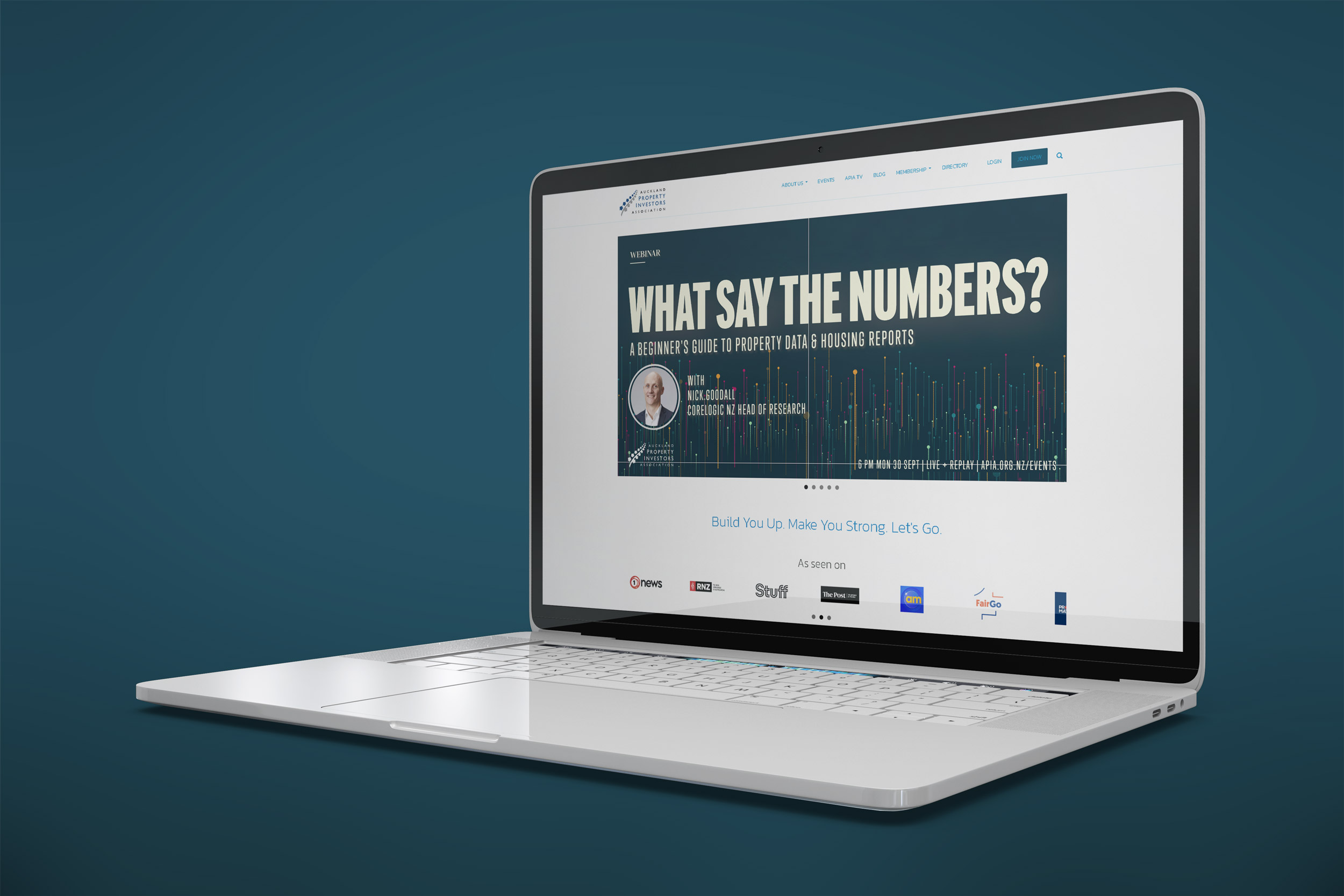 Auckland Property Investors Association website project.