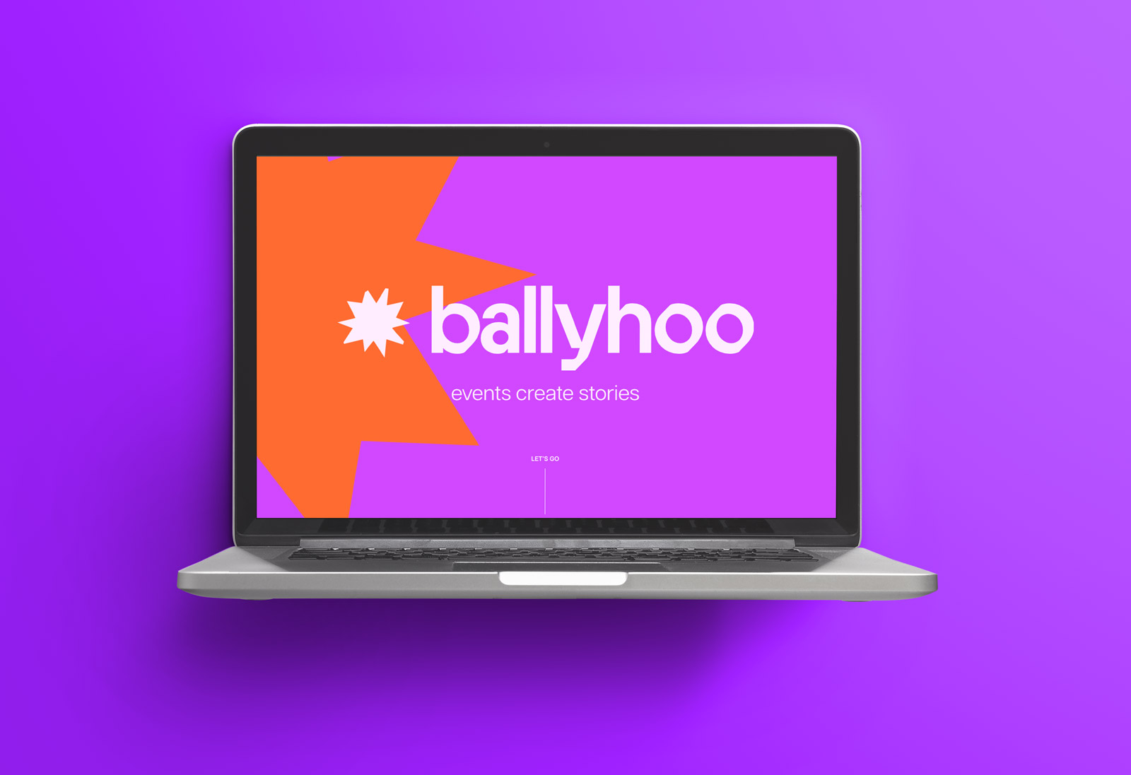 Ballyhoo Events website project.