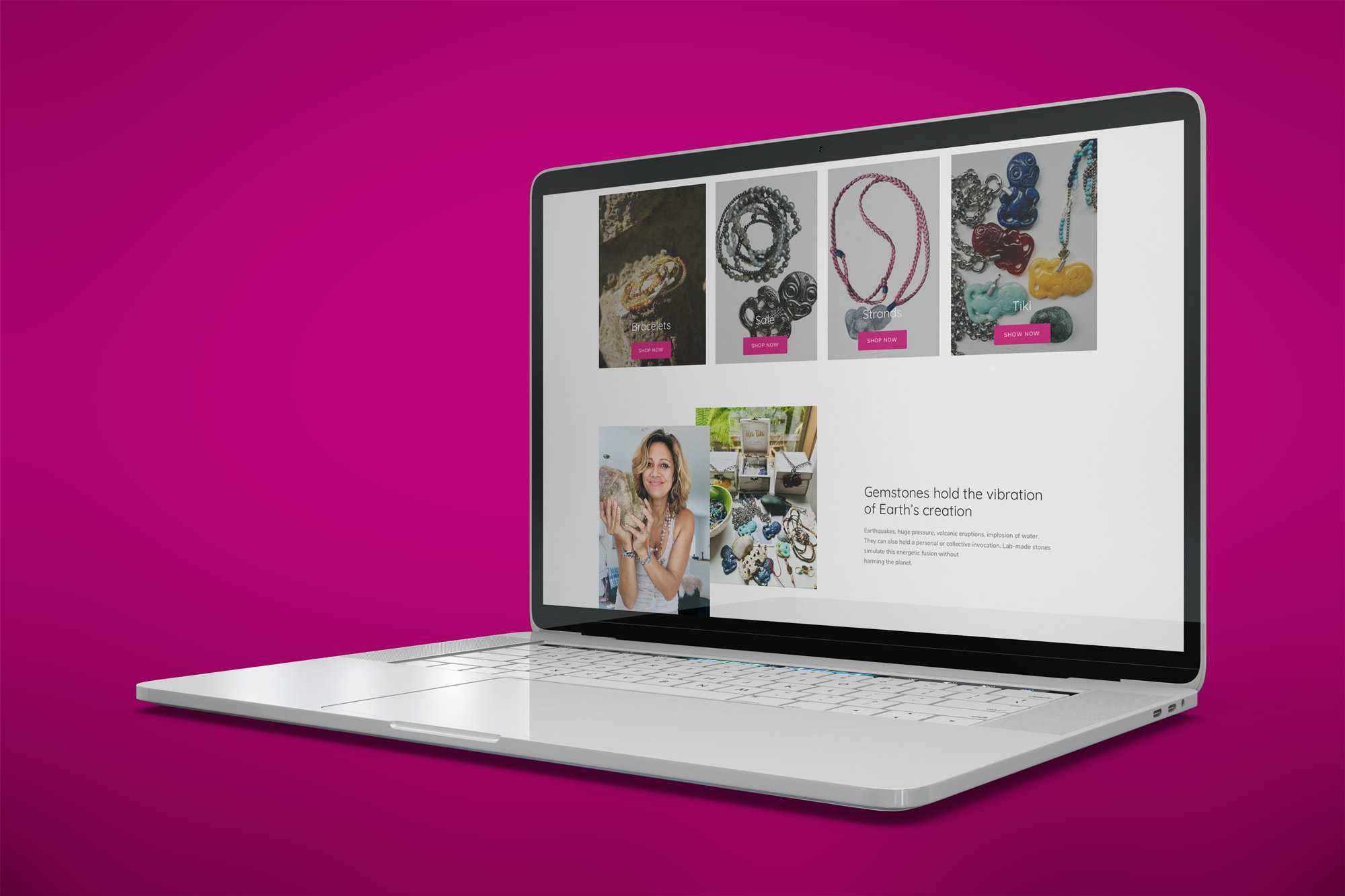Sisters Collective website project.