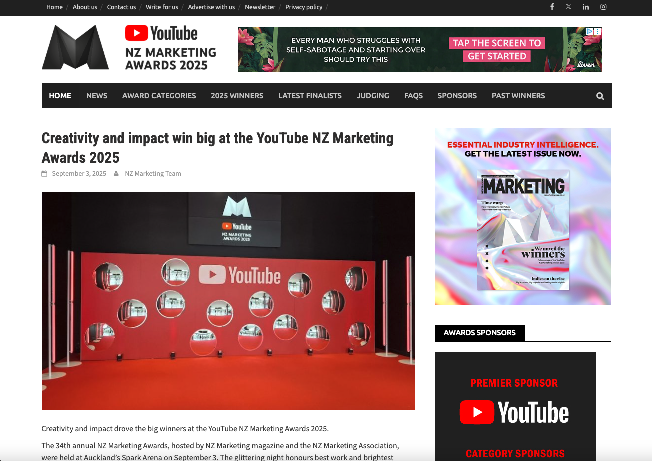 NZ Marketing website project image 3.