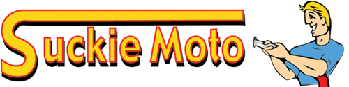 Suckie Moto logo.