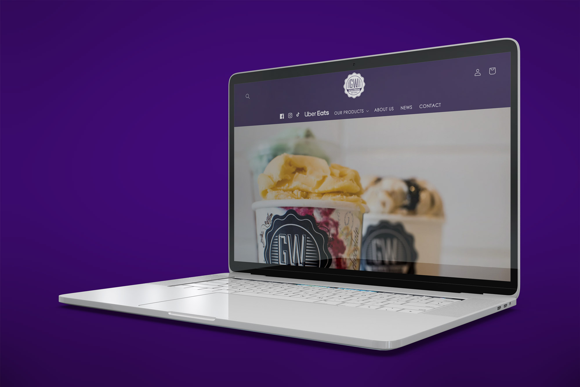 The Gelato Workshop website project.
