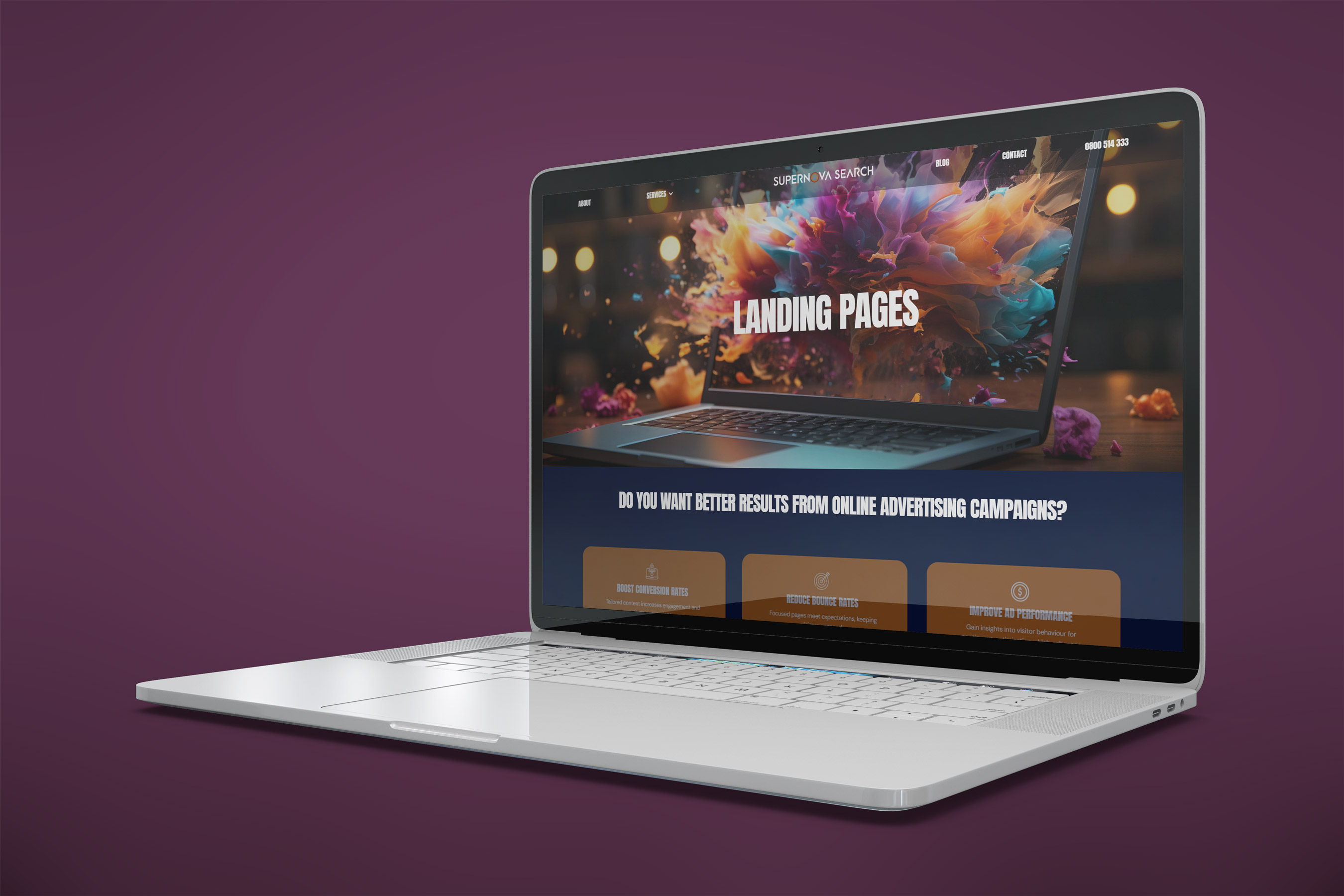 Supernova Search website project.