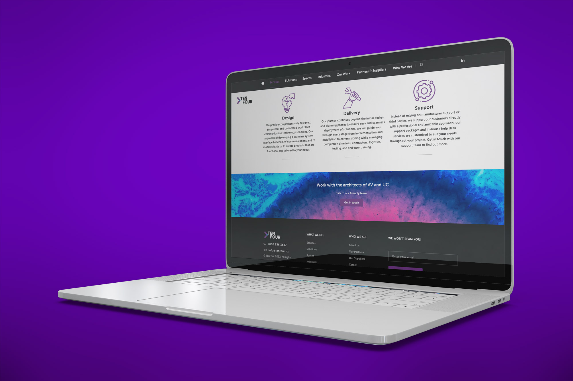 Ten Four website project.