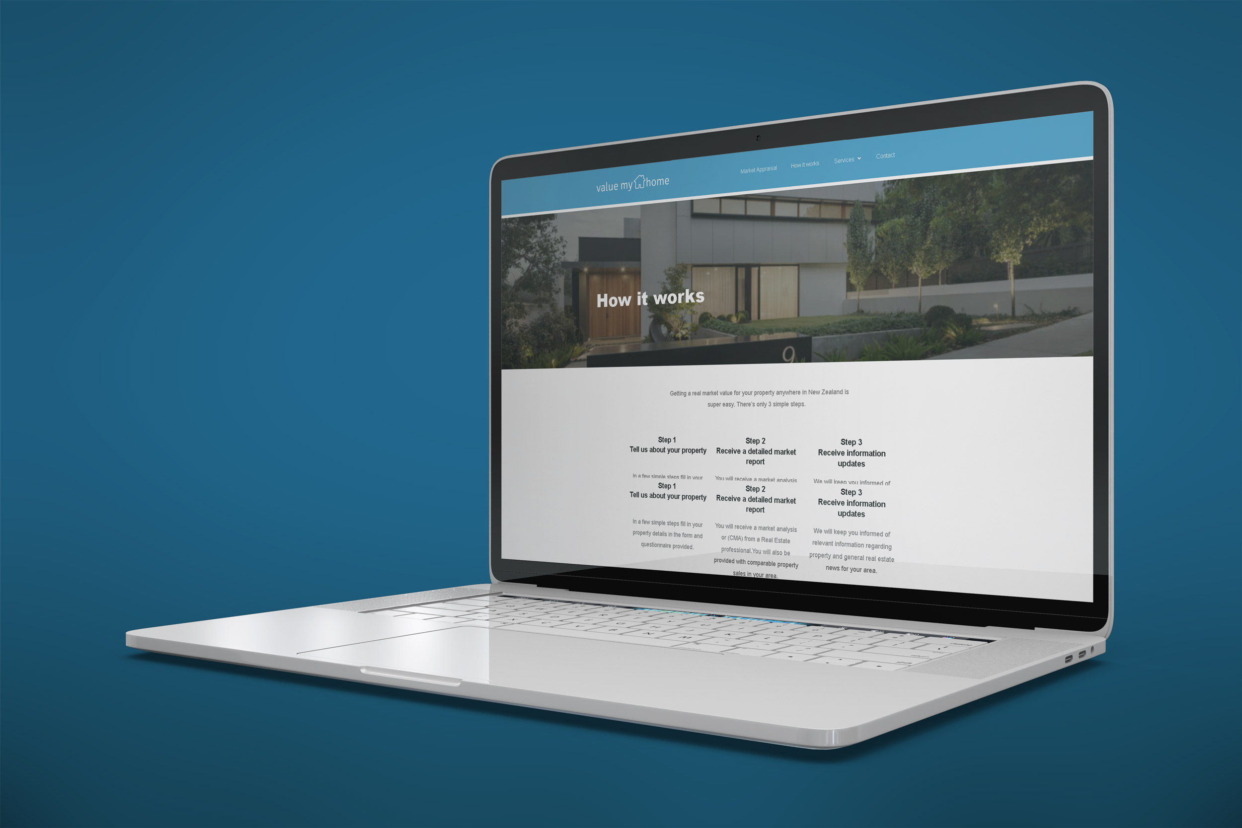 Value My Home website project.