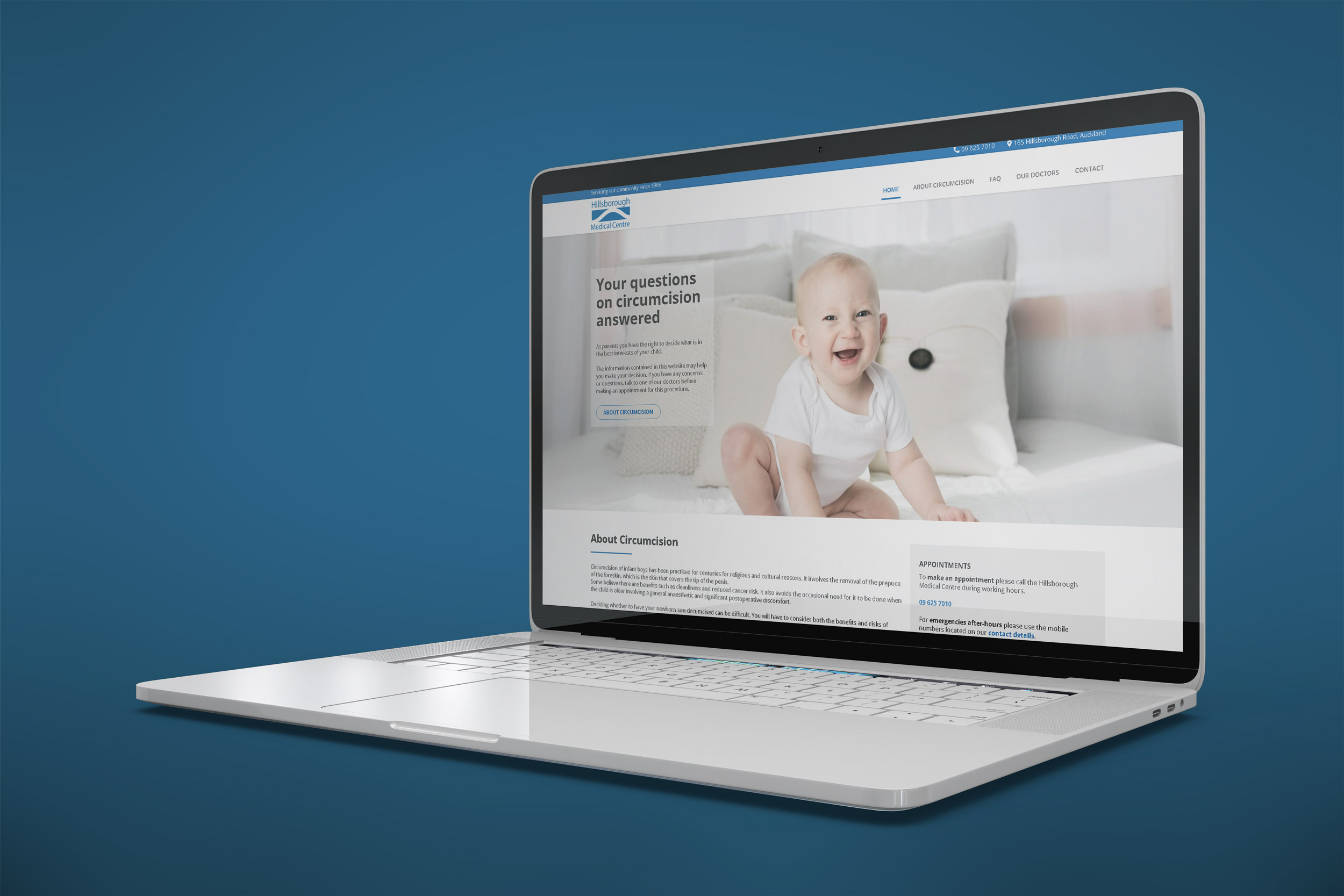 Circumcision website project.