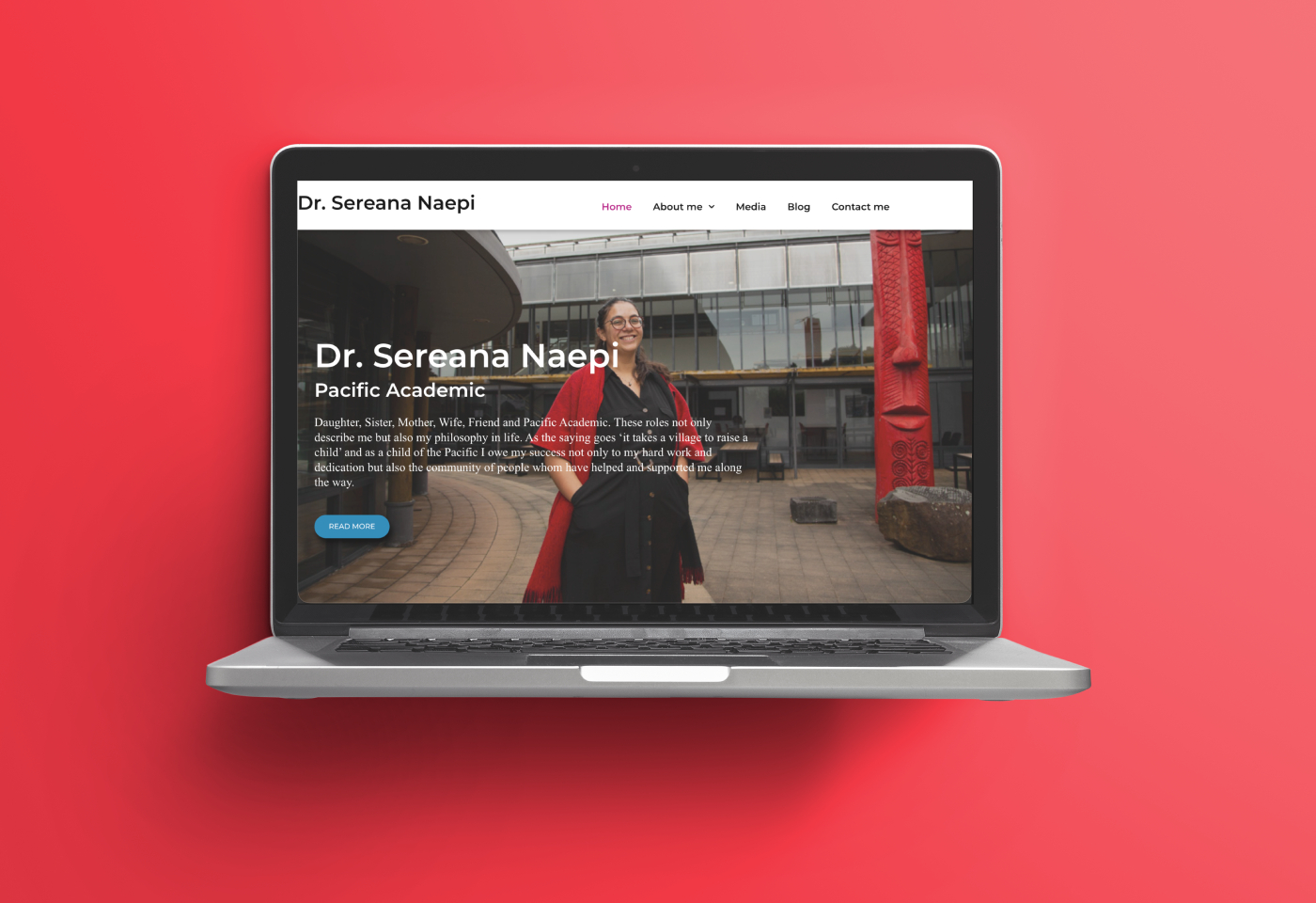 Dr Sereana Naepi website project.