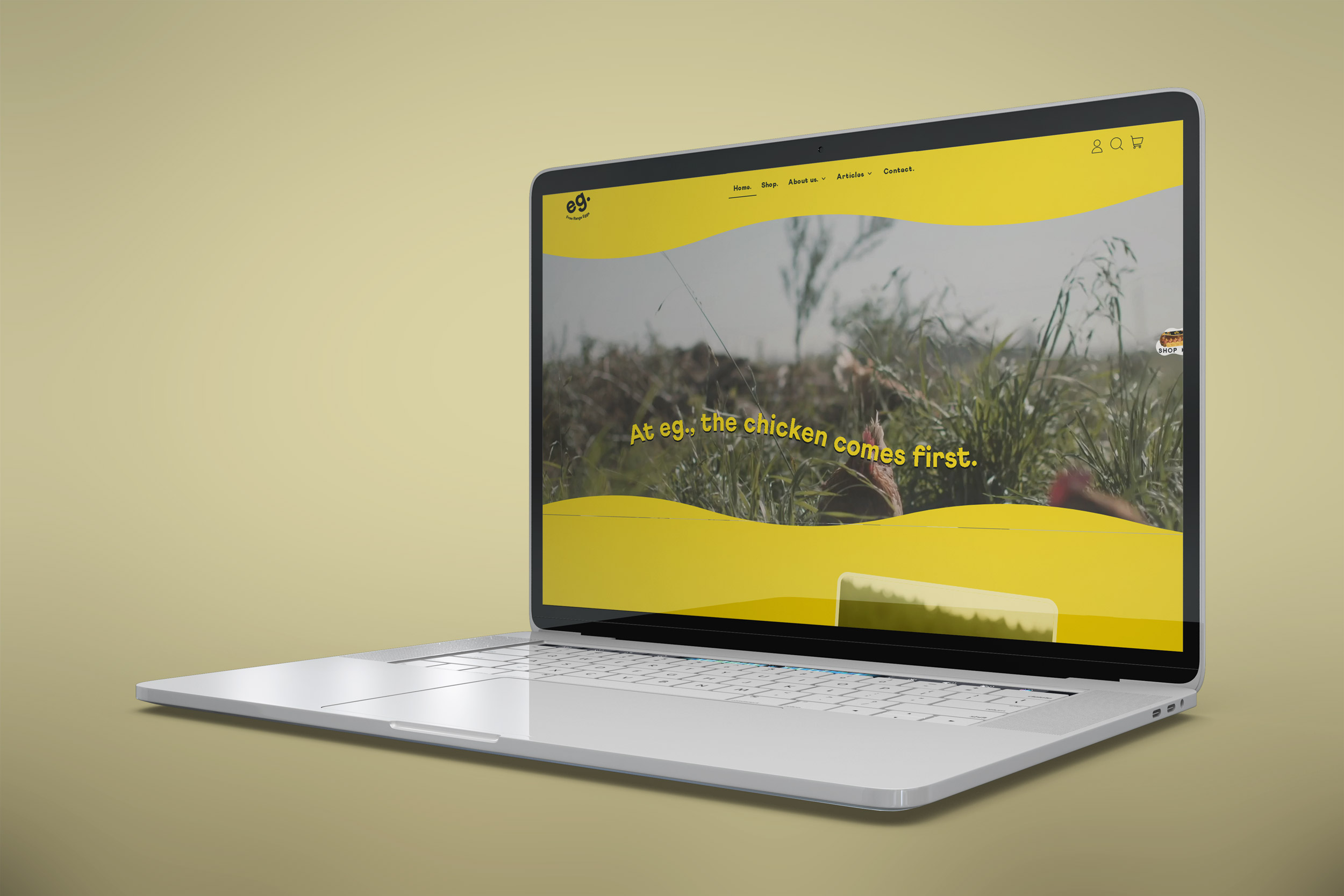 eg Free Range Eggs website project image 1.