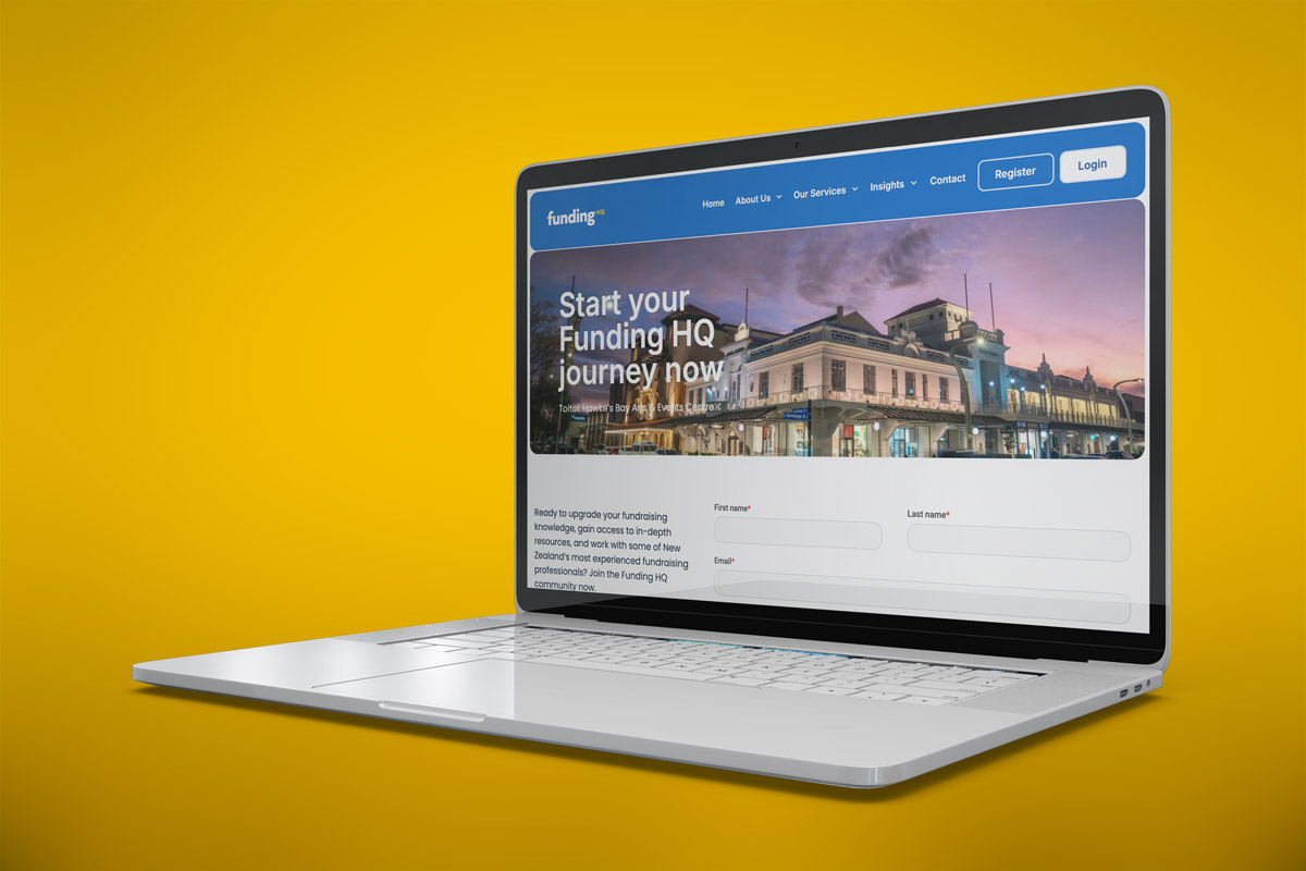 Funding HQ website project image 1.