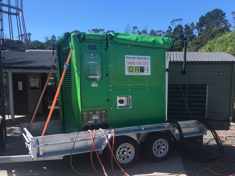 Generator Rental NZ website project image 2.