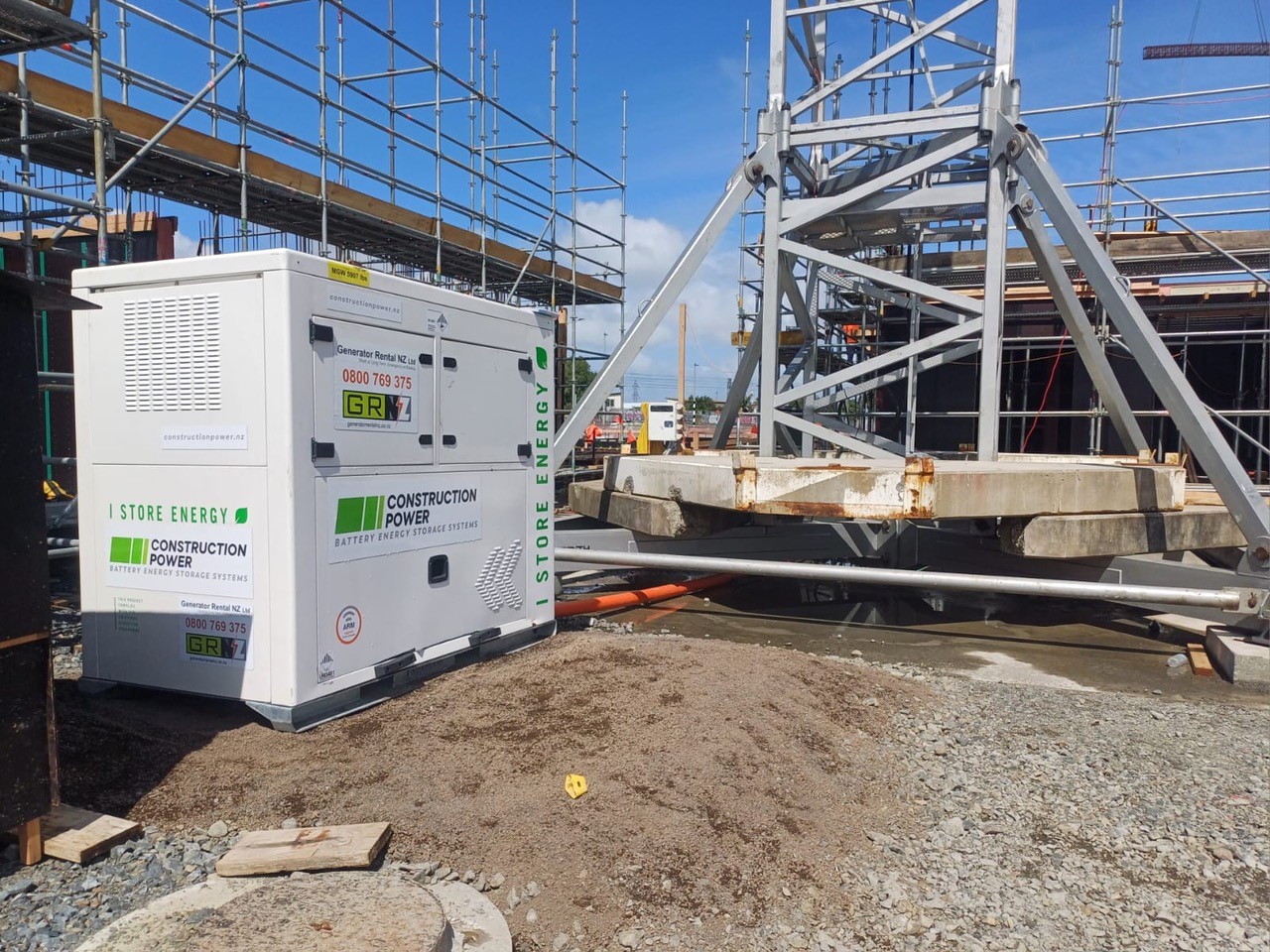 Generator Rental NZ website project image 4.