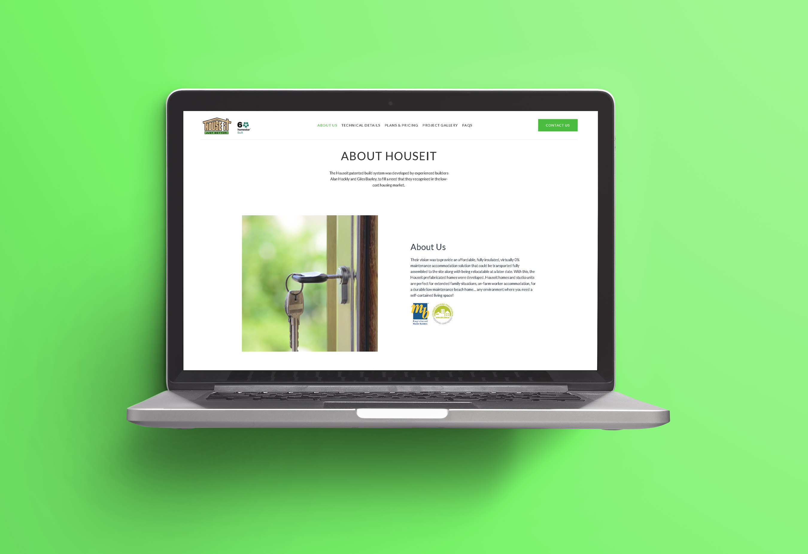 House IT website project.