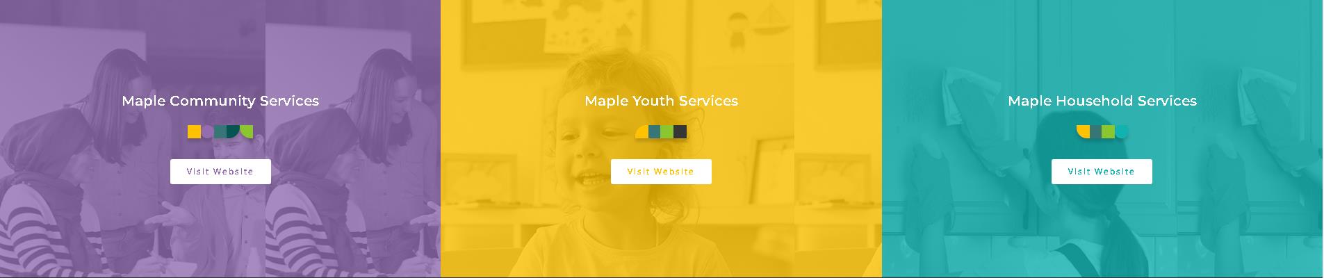 Maple Services website project image 2.