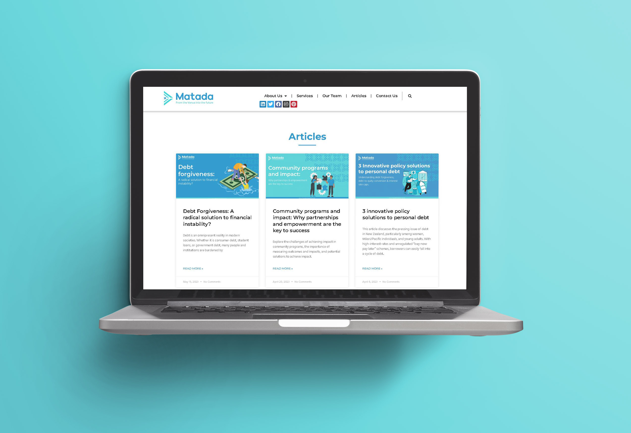Matada website project.