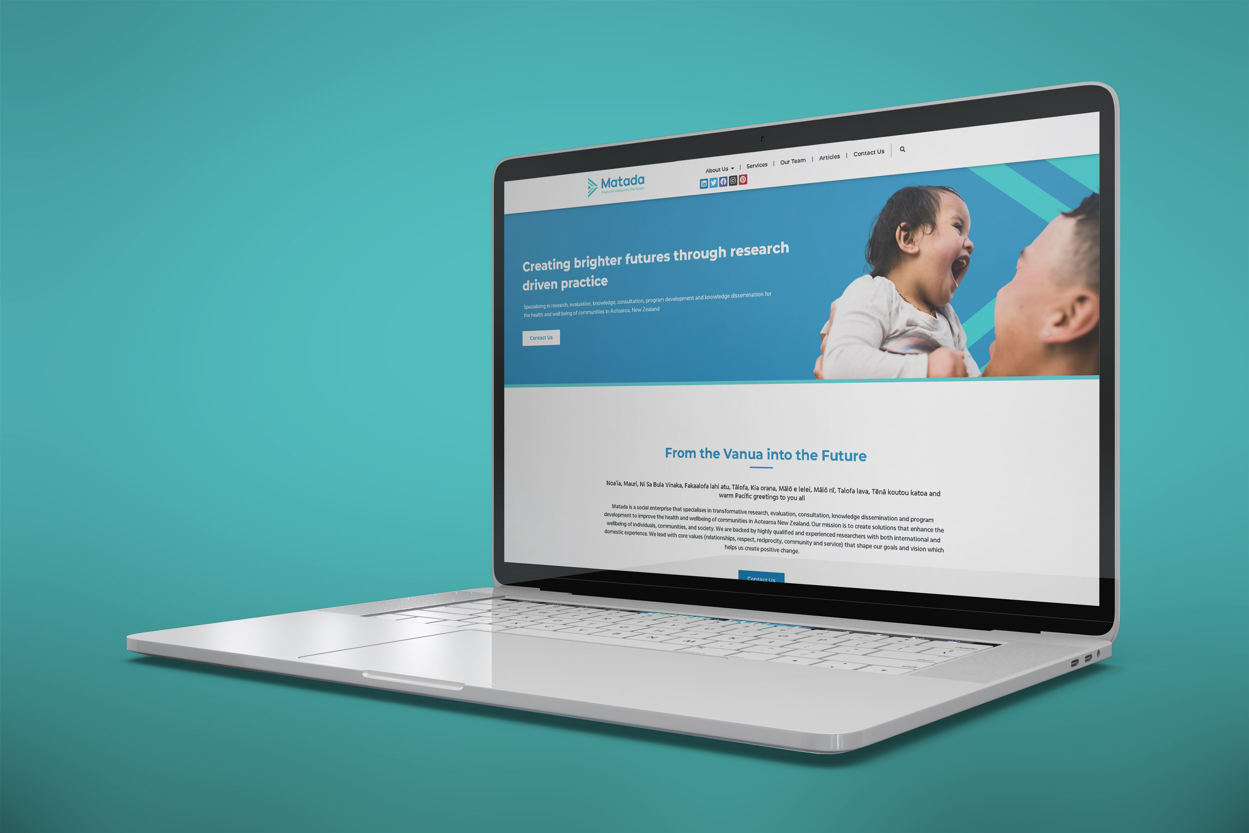 Matada website project image 1.