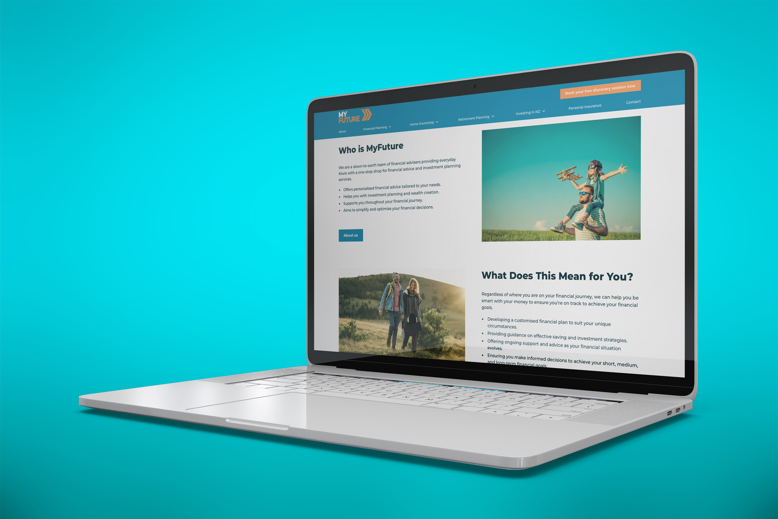 My Future Plan website project.