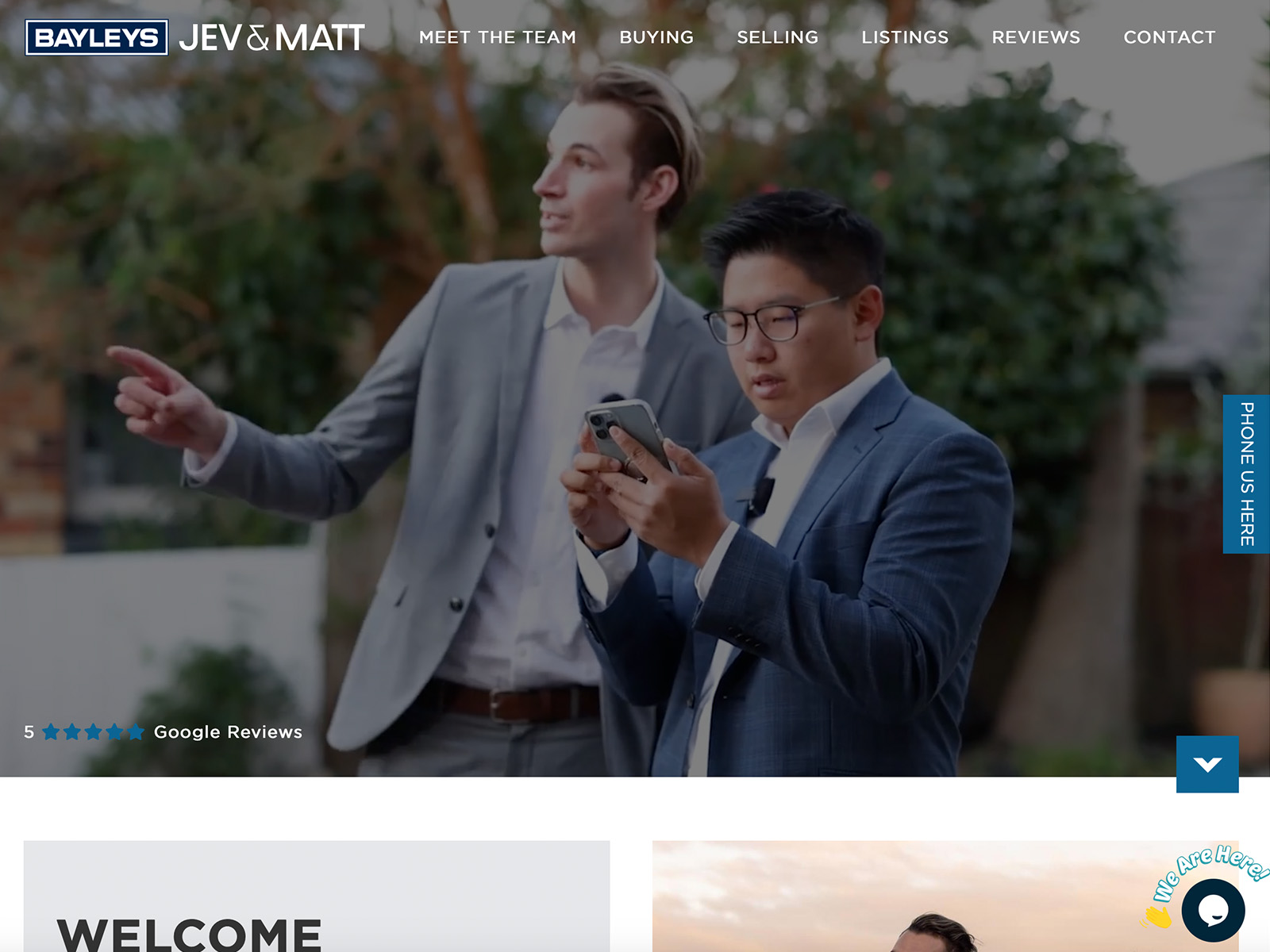 Jev & Matt - Bayleys Real Estate