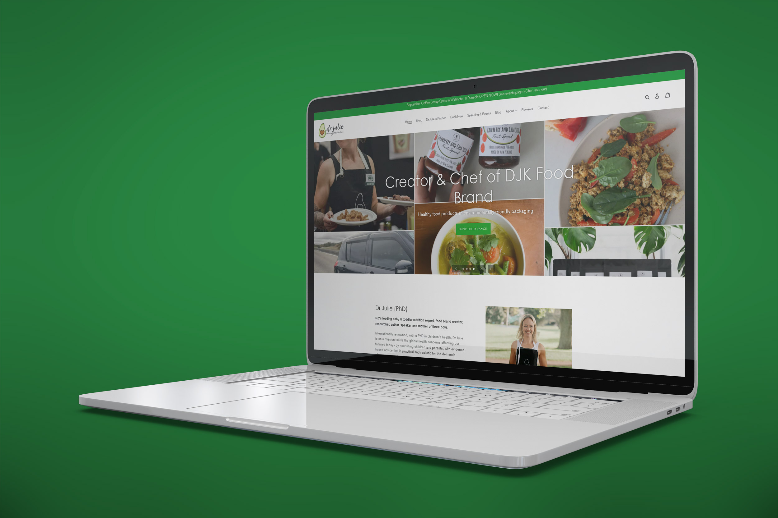 Julie Bhosale website project.