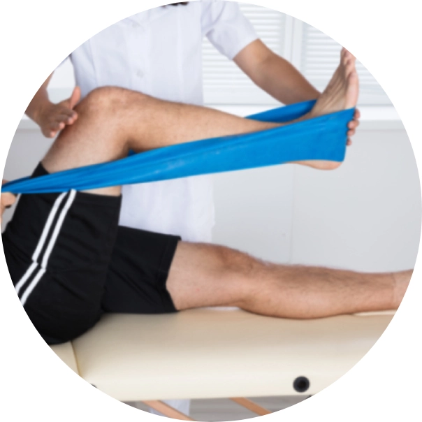 Knee Care website project image 1.