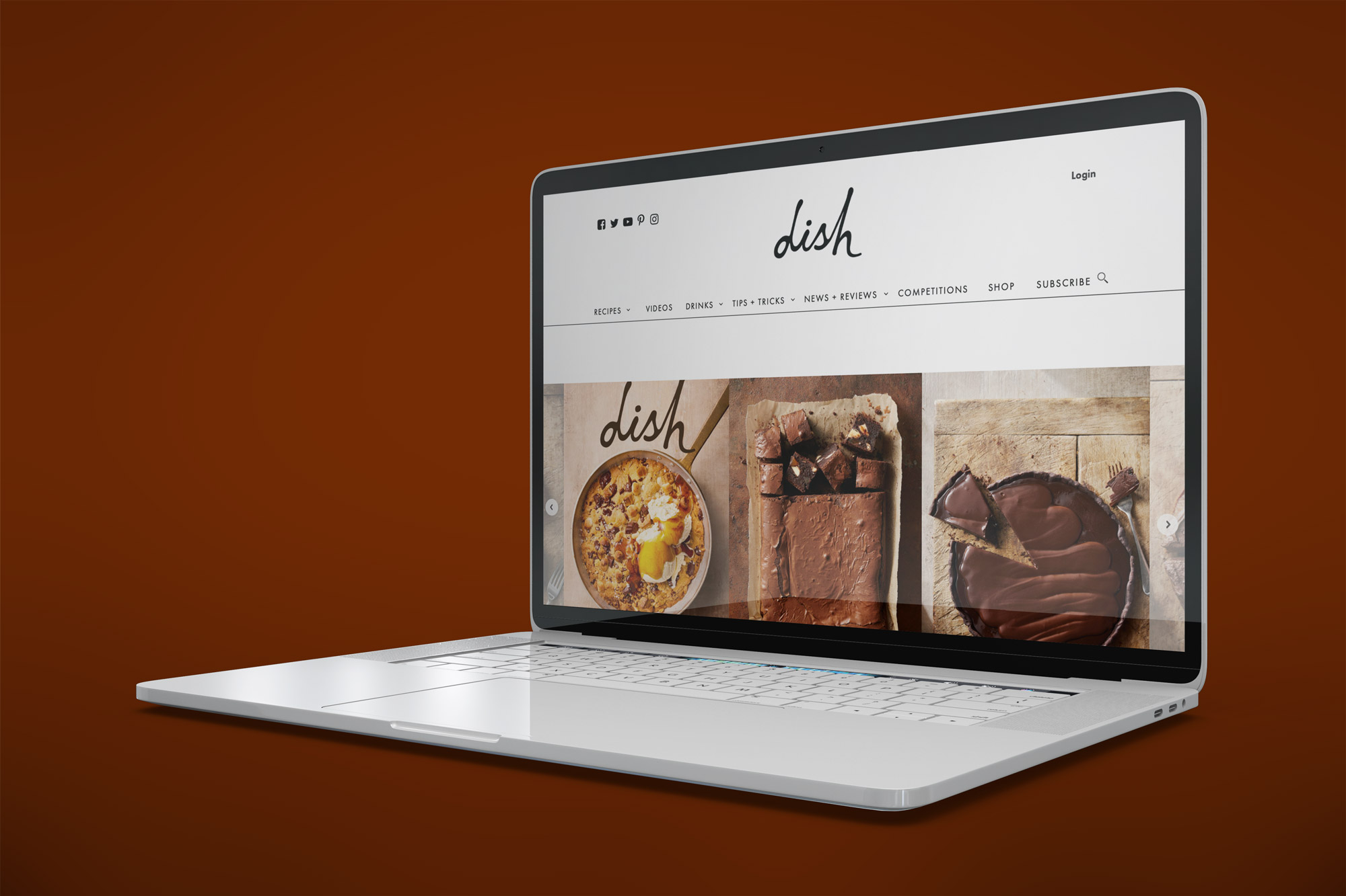 Dish website project image 1.
