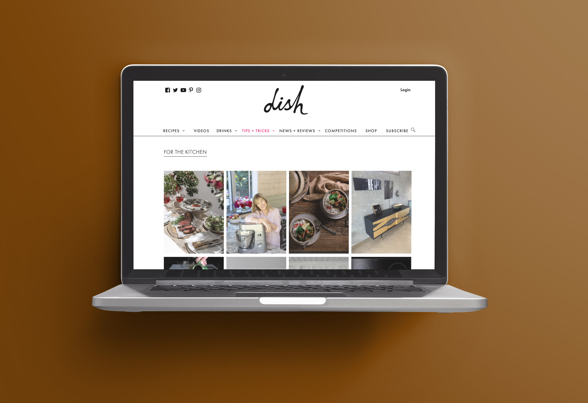 Dish website project.