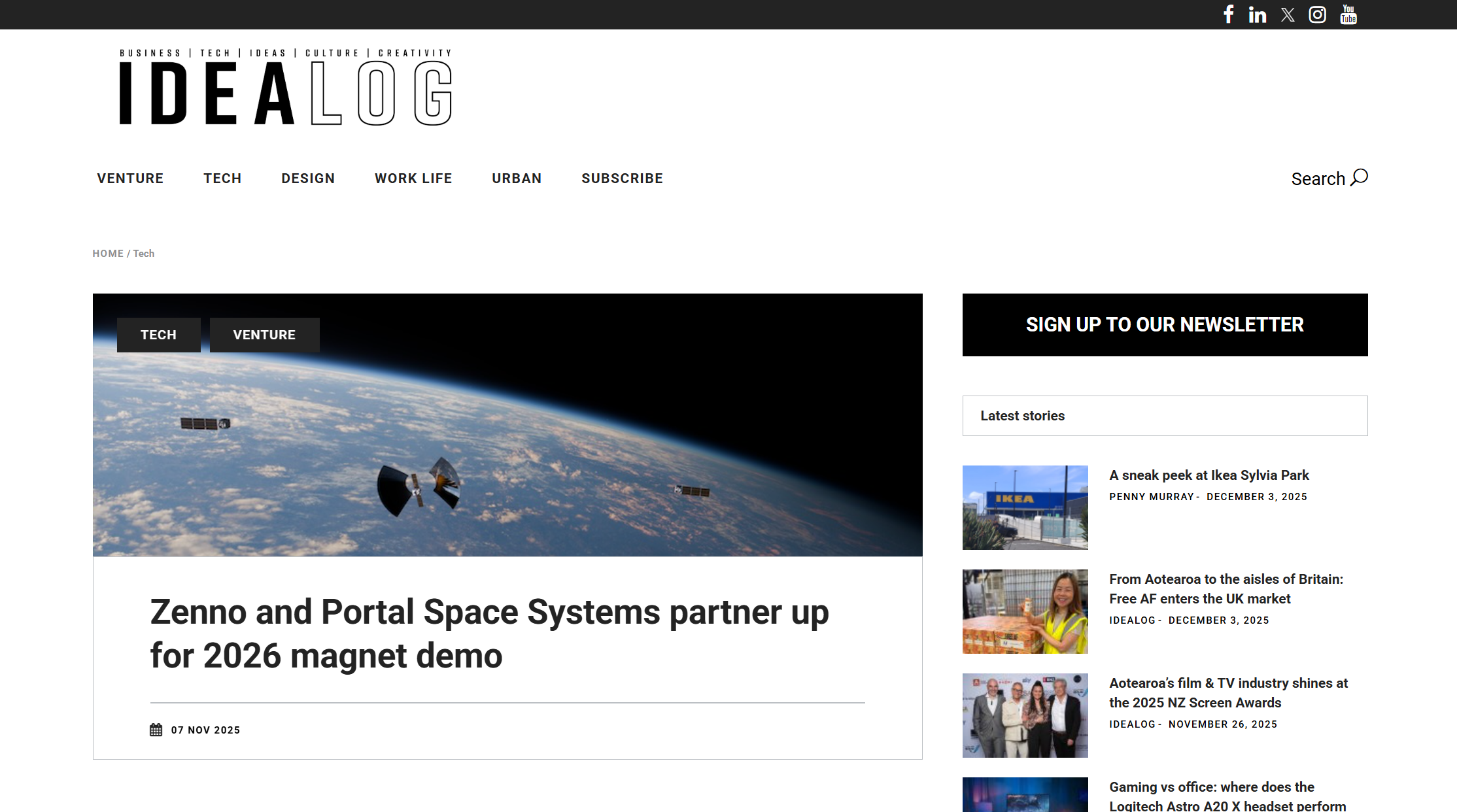 Idealog website project image 2.
