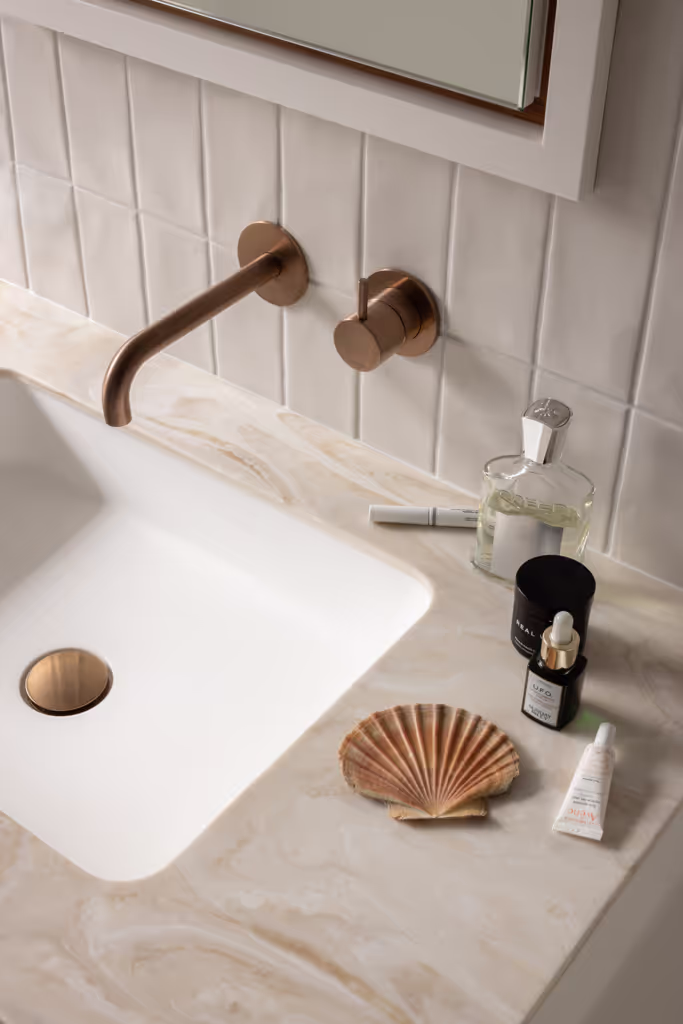 A high end sink and tap