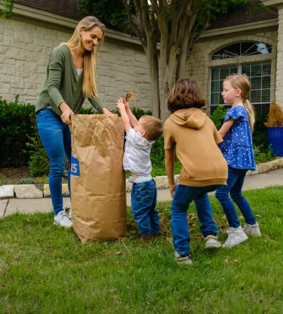 Residential yard waste
