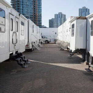 Premium porta potty rental near me for weddings and corporate events. Rent luxury restroom trailers with full amenities and comfort.