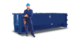 12-yard dumpster rental for residential roll-off container needs.