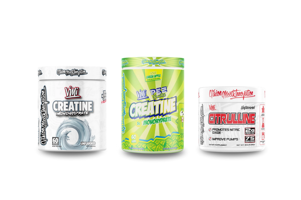 Performance supplements featuring VMI Creatine