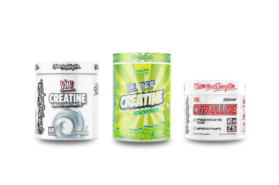 Performance supplements featuring VMI Creatine