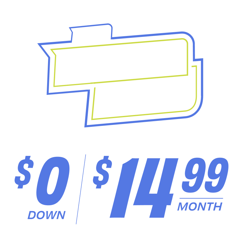 No Enrollment Fee + $14.99 a month!