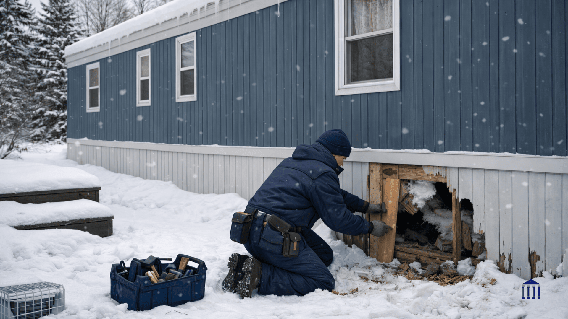 Winter Repairs: Protecting Your Mobile Home from Animal Damage