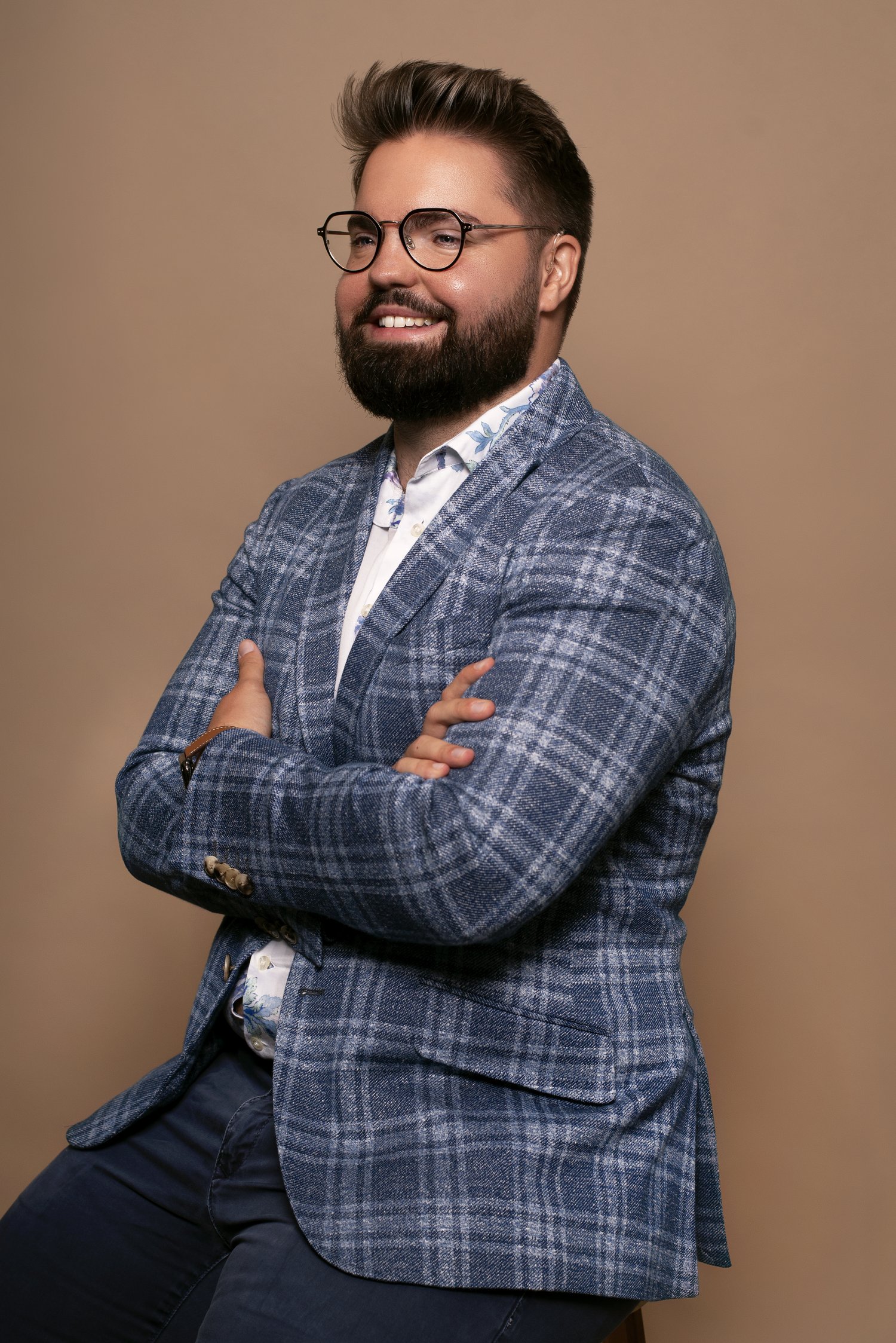 A photograph of Finn