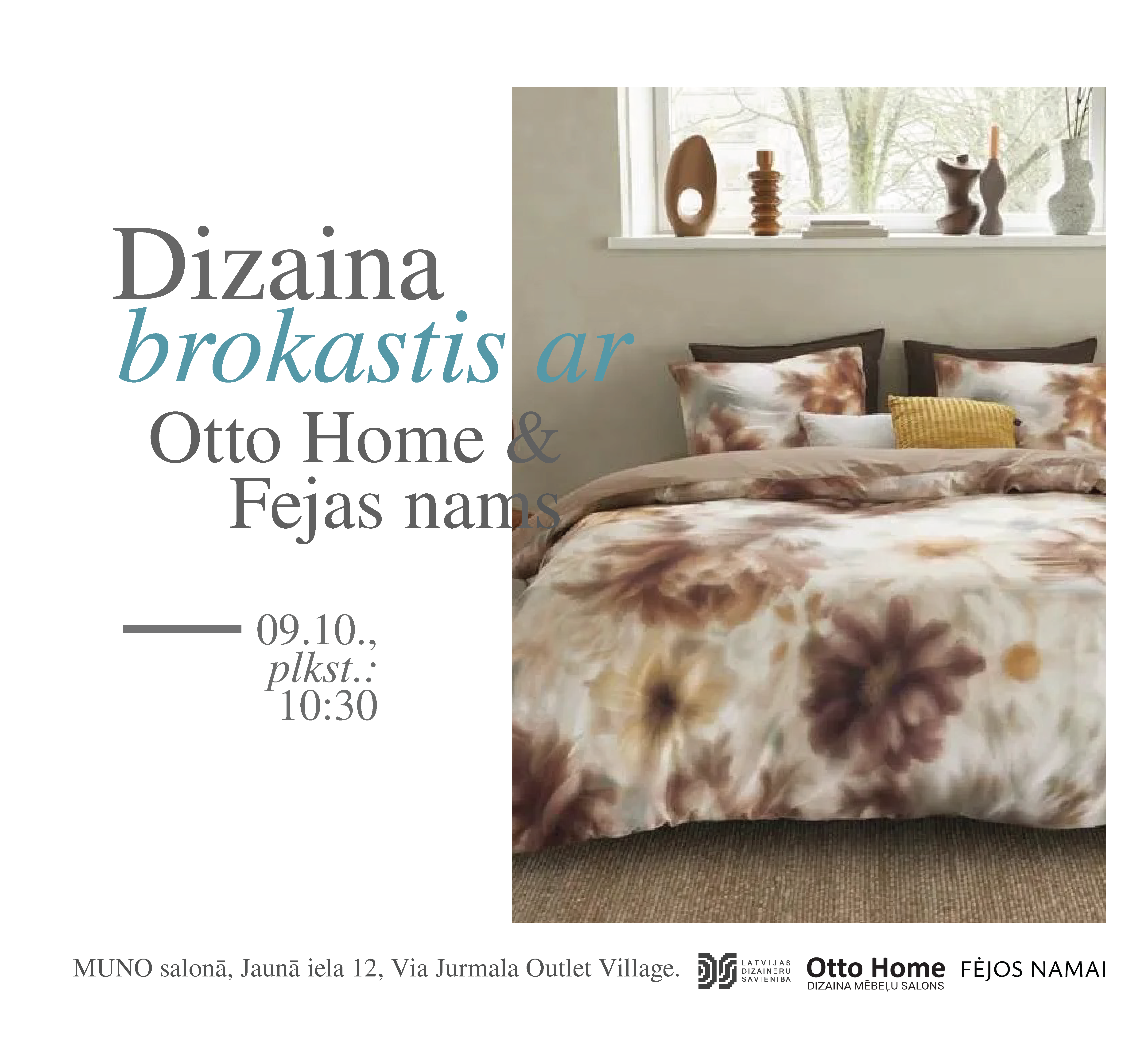Dizaina Brokastis ar Otto Home & Fejas Nams
