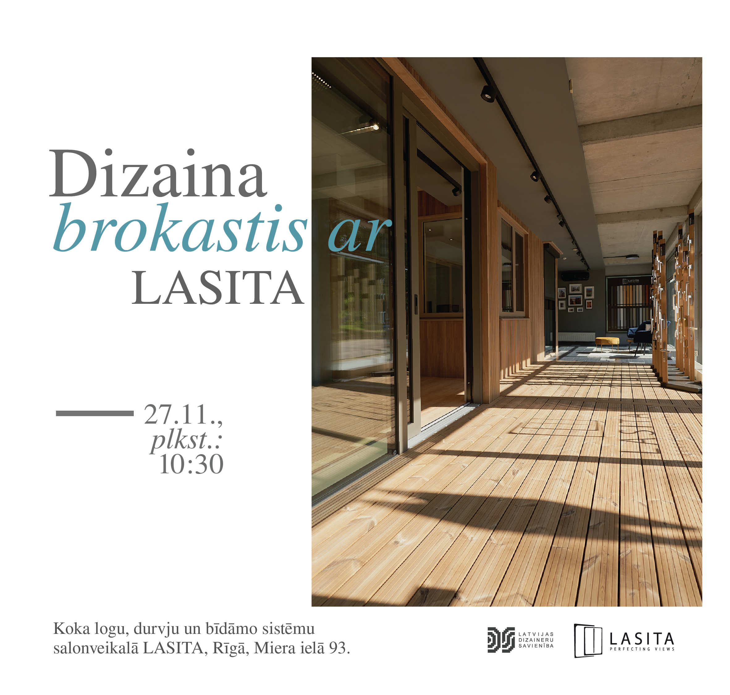 Dizaina Brokastis ar LASITA