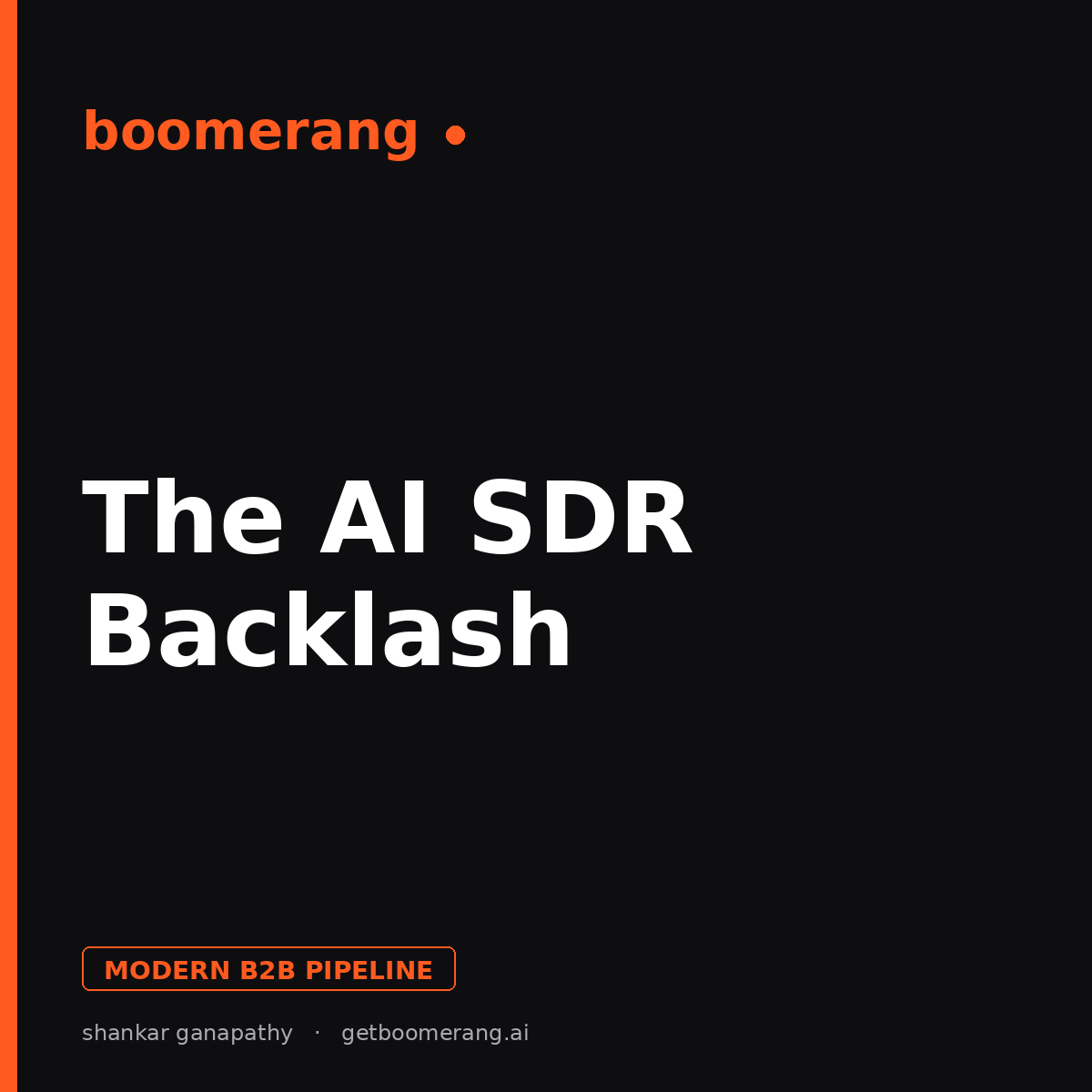 The AI SDR Backlash: Why More Volume And More Personalization Is Hurting Your Brand