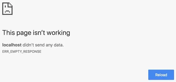 page-isnt-working