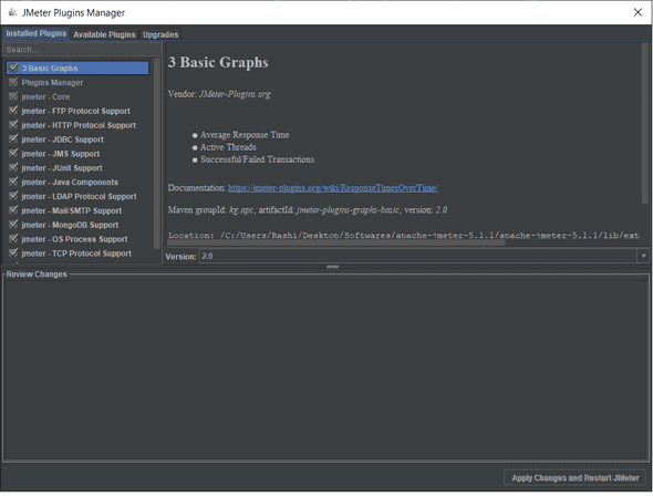 JMeter 3 Basic Graphs