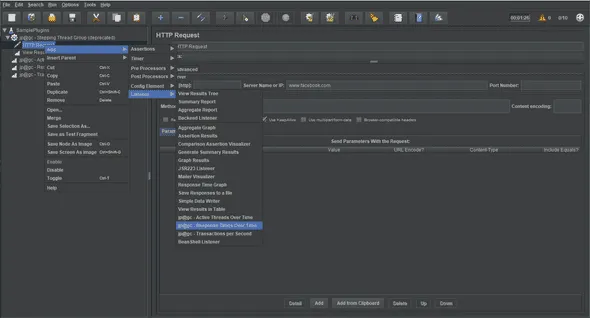 JMeter ResponseTime vs Time
