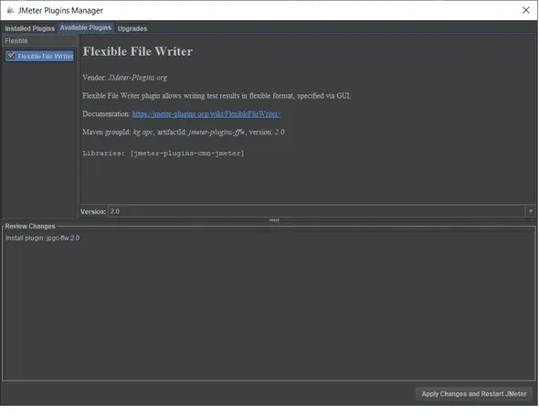 JMeter Flexible file writer