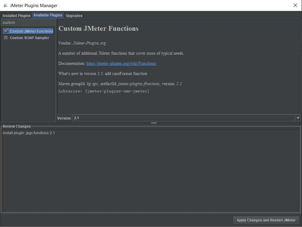 Custom JMeter Function